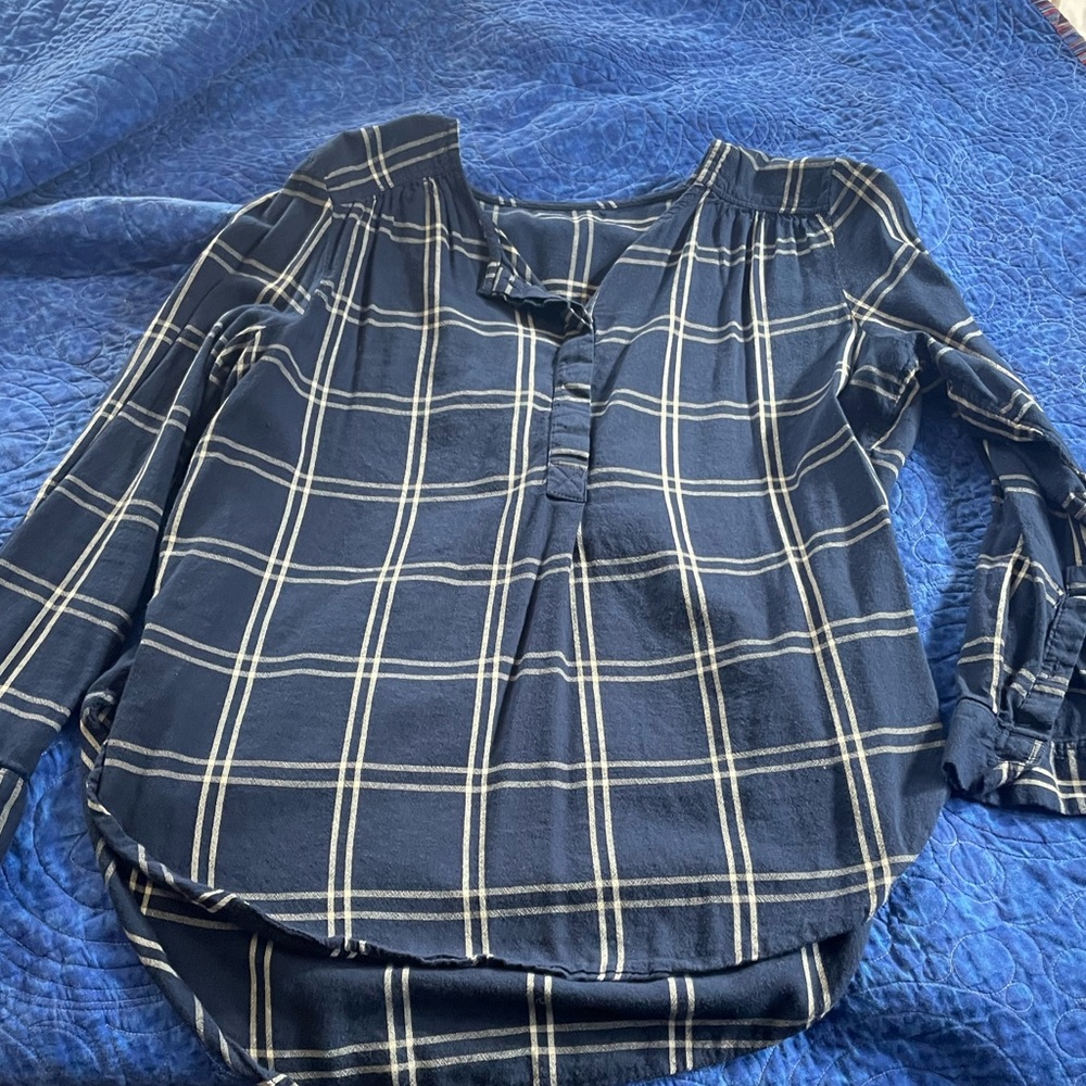 Navy blue tunic